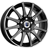 K&K Сиеста 5x13 4*98 ET38 DIA58.6 Алмаз черный Литой