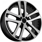 FF FBX480 7.5x18 4*100 ET38 DIA73.1 Black Machined Face Литой