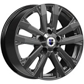 K&K Мичиган 8x18 5*130 ET43 DIA84.1 Алмаз черный Литой