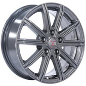 Alcasta M64 7x17 5*114.3 ET45 DIA67.1 Graphite Литой