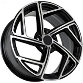 FF FBX115 7x16 4*100 ET35 DIA73.1 Black Machined Face Литой