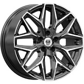 K&K Ариус 7x17 4*108 ET25 DIA65.1 Алмаз черный Литой