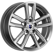 K&K Каланг 6.5x17 5*139.7 ET40 DIA98.1 Алмаз черный Литой