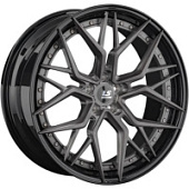 LS Forged FG35 10.5x21 5*112 ET43 DIA66.6 ALBRSD-GM/BK Кованый