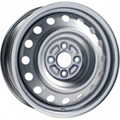 Trebl 5990 5.5x14 4*108 ET34 DIA65.1 Silver Штампованный