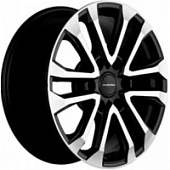Khomen KHW 1805 7.5x18 6*114.3 ET38 DIA67.1 Black-FP Литой