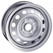 Trebl 6215T 5.5x14 4*108 ET24 DIA65.1 Silver Штампованный