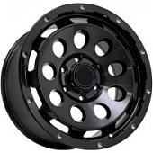 Kipardo KF59 8.5x18 5*150 ET15 DIA110.5 Black Polish Литой