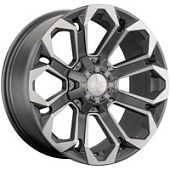 LS 1366 9x17 6*139.7 ET20 DIA106.1 BKF Литой