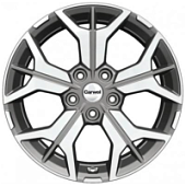 Carwel Виви 6.5x17 5*100 ET38 DIA67.1 AB Литой