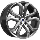 K&K Пандора 8.5x19 5*112 ET40 DIA66.6 Алмаз черный Литой