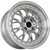 FF SH7007 7x16 4*100 ET38 DIA73.1 Silver Lip Polish Литой