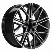 Khomen KHW 2101 9.5x21 5*112 ET36 DIA66.6 Black Matt MR Литой