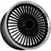 FF REW026 7.5x17 5*112 ET35 DIA73.1 Black Machined Lip Литой