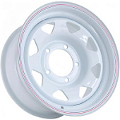 Grizzly SW01 7x15 5*139.7 ET-20 DIA108.6 Shinning Black With 2 Red Line Штампованный