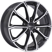 MAK DaVinci 6.5x16 4*98 ET35 DIA58.1 Gloss Black Литой