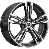 K&K Karrera Light 7x18 5*115 ET45 DIA70.1 Алмаз черный Литой