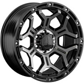 LS FlowForming RC68 9x18 6*114.3 ET25 DIA67.1 BKF Литой