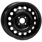 ТЗСК Ford Focus 2 6x15 5*108 ET52.5 DIA63.3 Black Штампованный