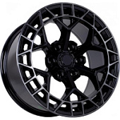 FF Q2006 9x18 6*139.7 ET20 DIA110.1 Gloss Black Tinted Литой