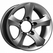 K&K Айсберг 8x16 5*139.7 ET-10 DIA110.1 Дарк платинум Литой