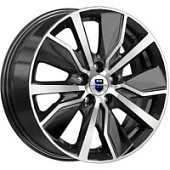 K&K Гамбит 6.5x16 5*105 ET38 DIA56.6 Дарк платинум Литой
