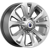 K&K Ла-Пас 8x18 5*139.7 ET0 DIA108.6 Дарк платинум Литой