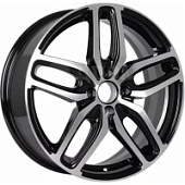 Carwel Виви 6.5x17 5*100 ET38 DIA67.1 AB Литой