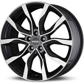 MAK Highlands 9.5x20 5*120 ET40 DIA72.6 Matt Black Литой