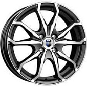 K&K Brent 6x16 4*114.3 ET40 DIA67.1 Алмаз черный Литой